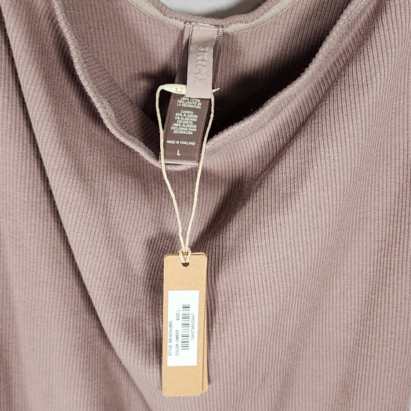 SKIMS COTTON RIB BODYSUIT/ NWT/ UMBER/ XXS,L/XL/3X - Picture 5 of 17